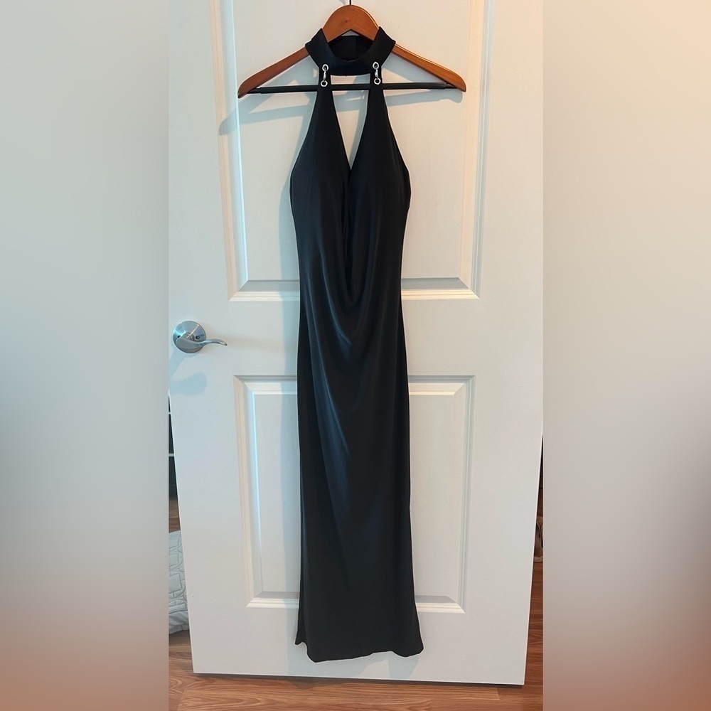 Jovani Contemporary MASLAVI Black Dress